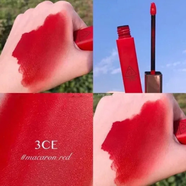 3CE Cloud Lip Tint  # MACARON RED 