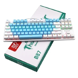 Gaming Keyboard LED B87(ប្តូរព័ណភ្លើង LED បាន)