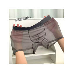 Ice Silk Underwear for Men, Seamless, Thin Summer Style