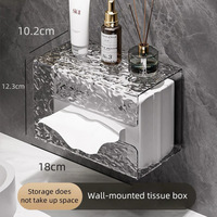 Transparent Tissue Holder Box