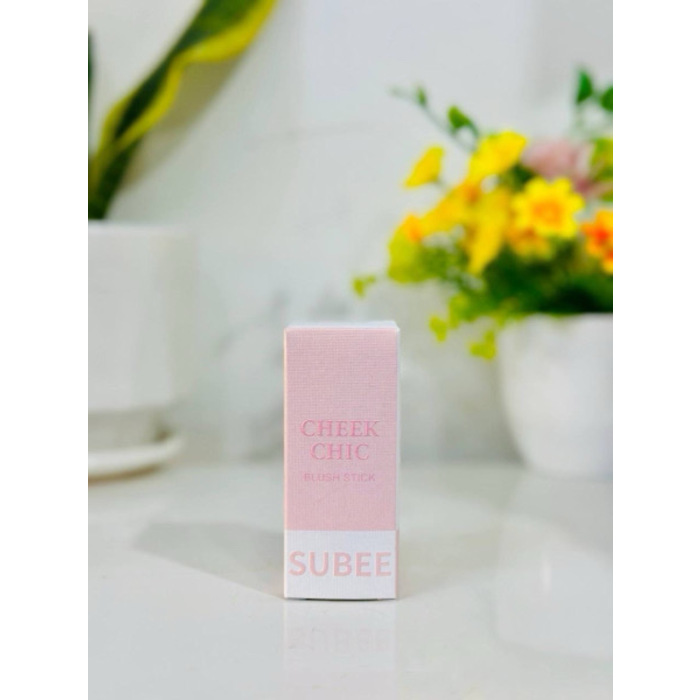 [SUBEE]CHEEK CHIC BLUSH STICK nude cream