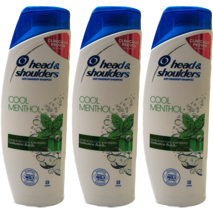 Head & Shoulders Shampoo - 3 Bottles 