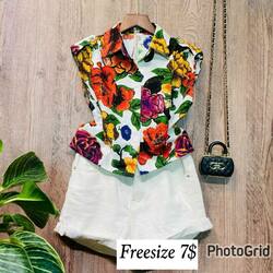 Women Sleeveless Top Free size