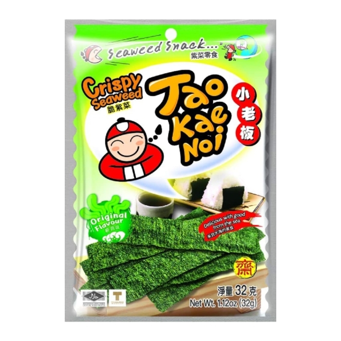 TAO KAE NOI CRISPY SEAWEED CLASSIC-32G 