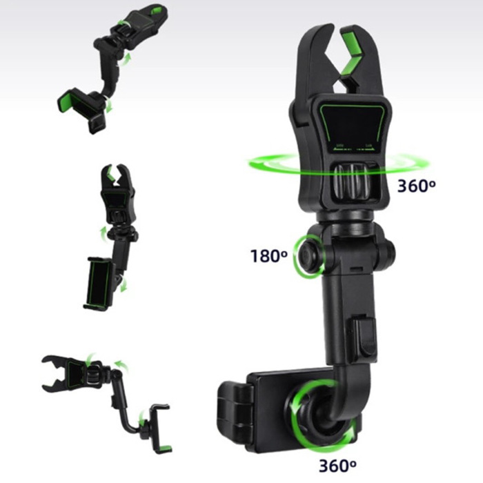 Car Rearview Mirror Phone Holder