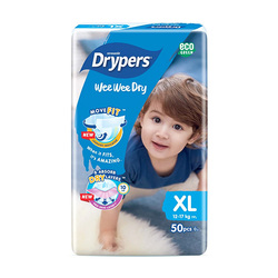 ខោទឹកនោមក្មេងប្រភេទបកបិត Drypers WeeWeeDry XL50s
