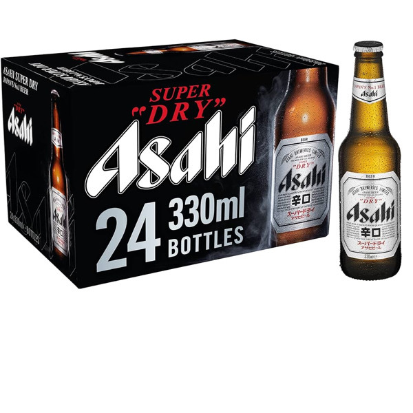 Ashahi Super Dry 330ml - 24 Bottles 