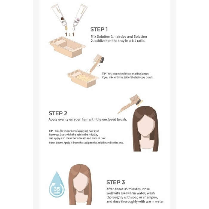 Jennyhouse-Premium Hair Color- 7RB