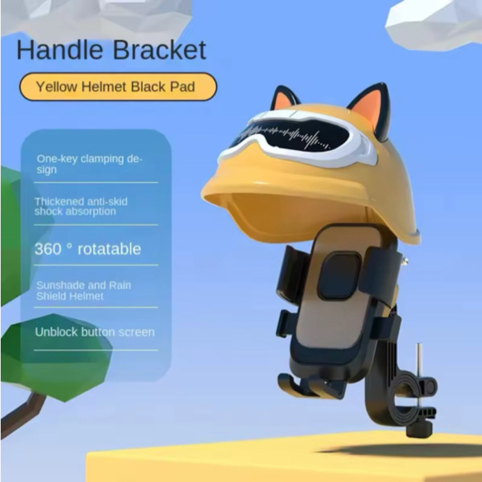 Phone Holder with Sun Visor