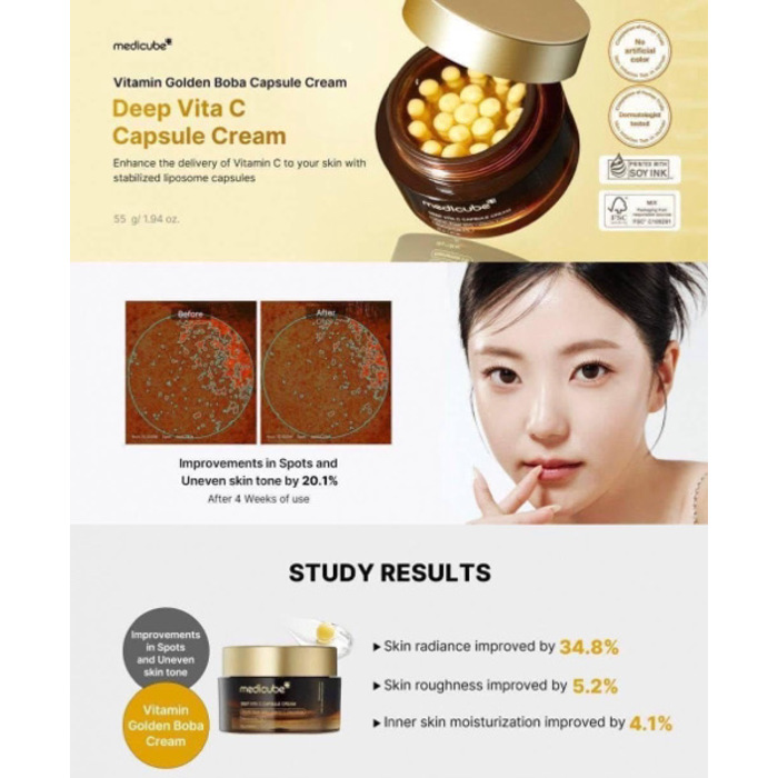 Medicube Deep Vita C Capsule Cream 