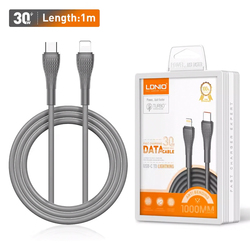 LDNIO-TYPE-C To Lightning 30W Fast Charging Data Cable 1M