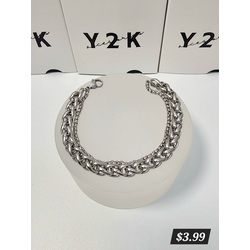 Wheatlink and Box Chain Bracelet