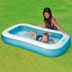 RECTANGULAR BABY POOL, 166x100x28cm,