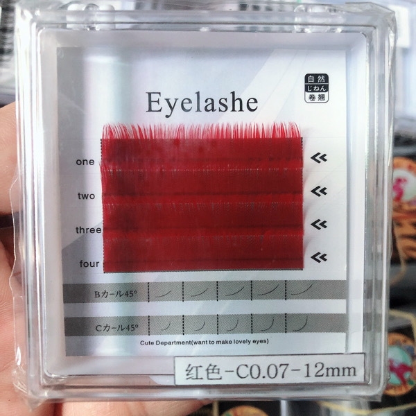 Eyelashes - Small Colored