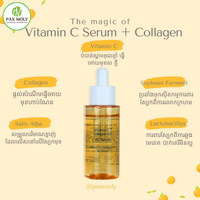 Pax Moly Vitamin C Serum + Collagen 50ml - 1 Bottle