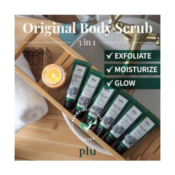 [ Plu ] plu body scrub rosemary herb