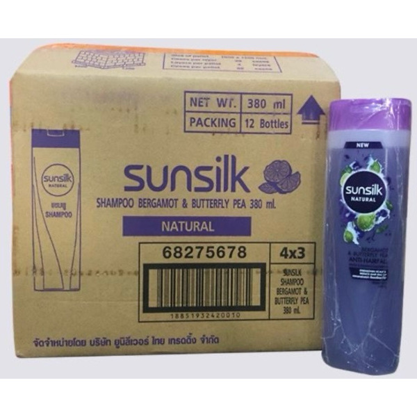 Sunsilk Purple 380ml - 12 Bottles 