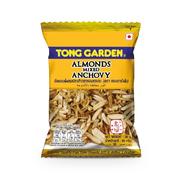 Tong Garden Almonds Mixed Anchovy 40g