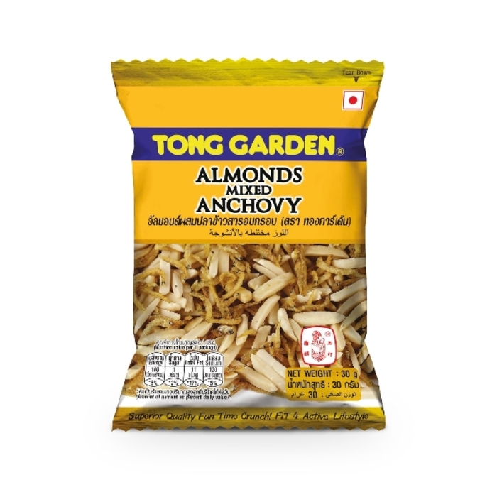 Tong Garden Almonds Mixed Anchovy 40g