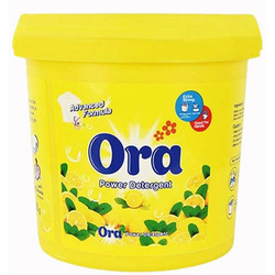 Ora Powder Detergent Lemon 4kg - 1 Bucket