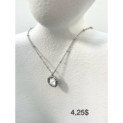 Elle Silver Pendant