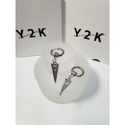 Tongue Arraow Hoop Earrings