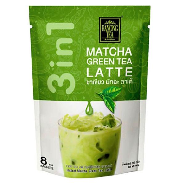 Ranong Tea Matcha Green Tea Latte-8sachets