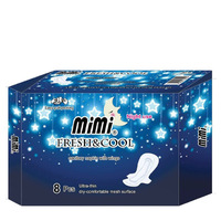 Mimi Night Use - 1 Carton (12 Packs x 8 Sheets)