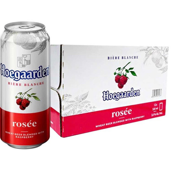 HOGAADEN ROSE BEER-500ml * 12Cans