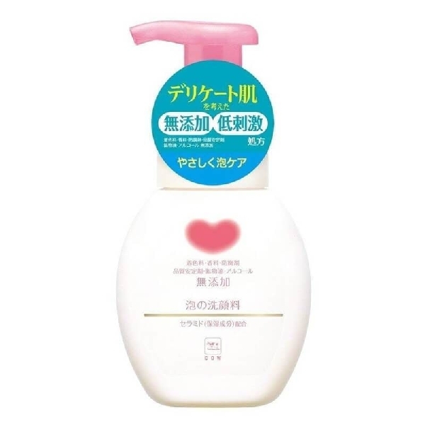 Cow Brand Mutenka Additive-Free Bubble Face Wash Foam 200ml
