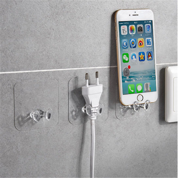 10PCS Transparent Power Plug Holder