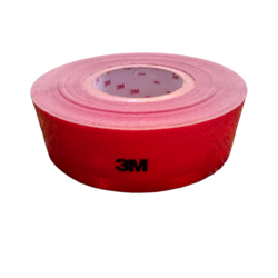 ស្កត់ចំណាំងផ្លាត 3M ពណ៌ក្រហម 5mm x 45m