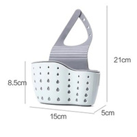 Sink Shelf Soap Sponge Drain Rack - Random Color
