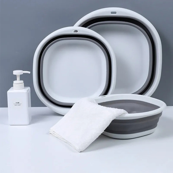 Plastic Folding Tub Set