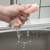 10PCS Microfiber Kitchen Towel Double-Layer 