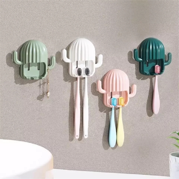 Cactus Toothbrush Holder