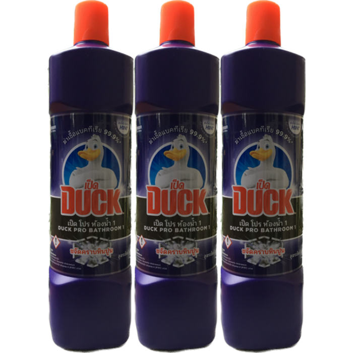 Duck Toilet Cleaner - 3 Bottles 