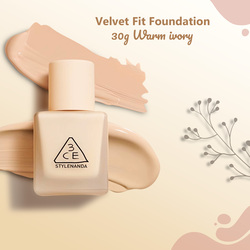 3CE Velvet Fit Foundation 30g - Warm Ivory