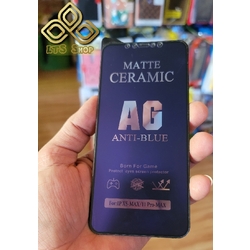 iPhone XS Max Matte Ceramic AG Screen Protection - Black