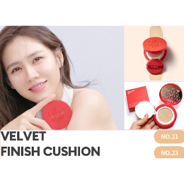 MISSHA Velvet Finish Cushion - No 21, No 23