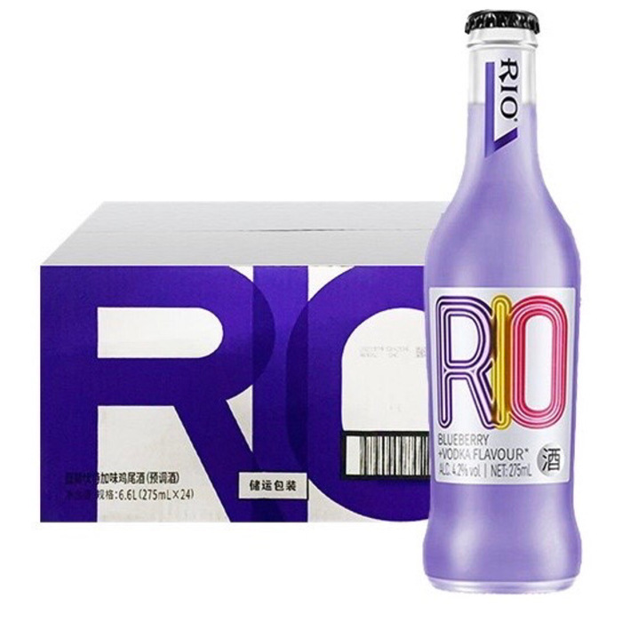 RIO BLUEBERRY FLAVORED COCKTAIL-275ml*24bottles