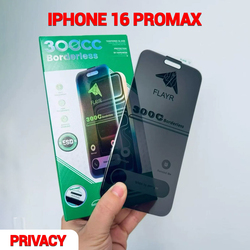 iPhone 300CC Borderless Privacy Screen Protector For iPhone 16Promax