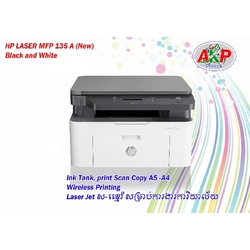 ម៉ាសុីនព្រីន​ ស្គែន កូពី HP Laser MFP 135A