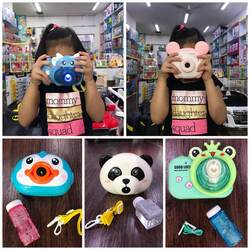 Playing Bubble Camera Duck LED 