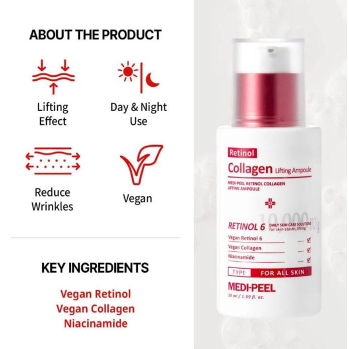 Medipeel Retinol Collagen lifting Ampoule 
