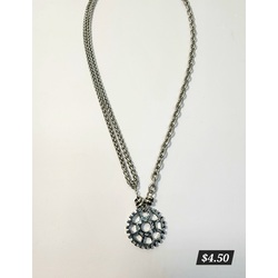  Gears Pendant  Necklace  
