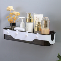 Wall-Mounted Storage Rack Bathroom