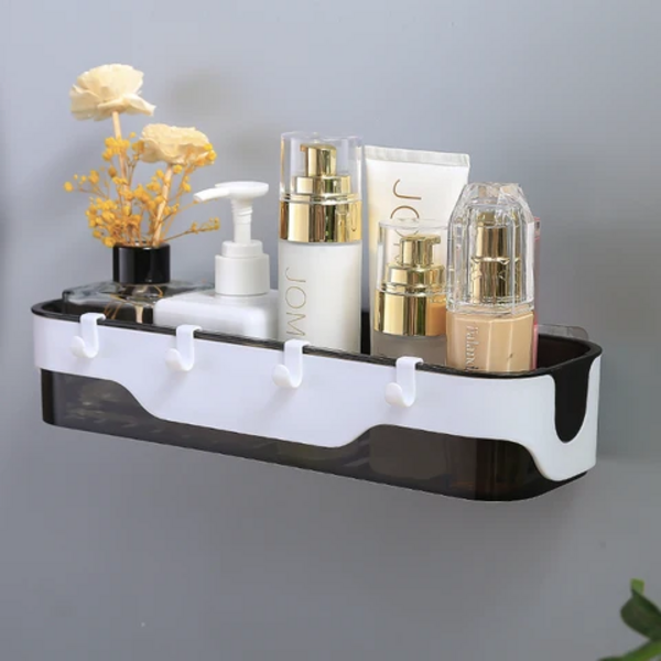 Wall-Mounted Storage Rack Bathroom