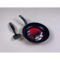 LUMENFION IH N/S Frying Pan w/Spatula 28cm