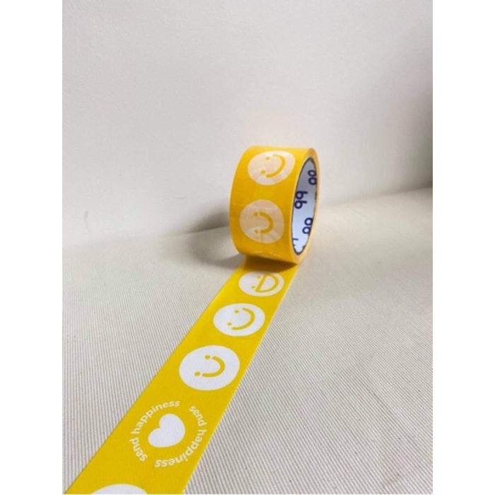 #TP12 Smiley Tape Yellow 50cm - 1PC